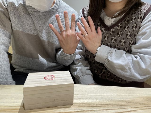 出雲結はとても指に馴染んで心地よいです。