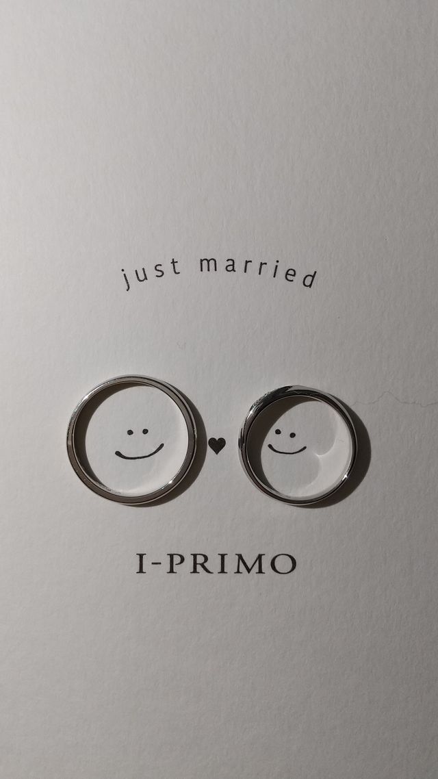 それぞれ、自分の指に合った指輪を選びました。