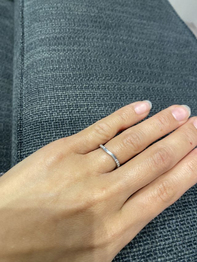 アイプリモの結婚指輪です。