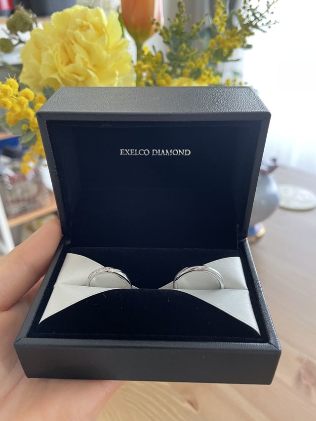 シンプルなデザインですが、上品で可愛らしい