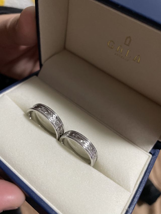 文句ナシで、希望通りの素敵な指輪です！