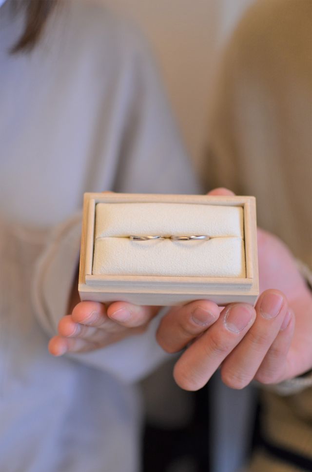 こだわりを詰めた指輪とても素敵に仕上げてくださり、大満足です