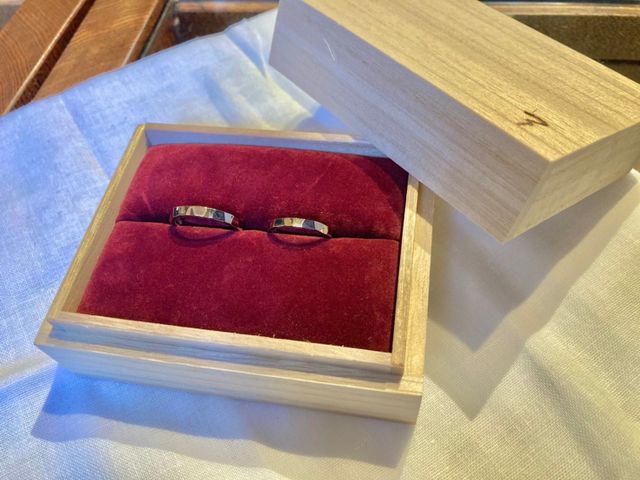 完成した指輪