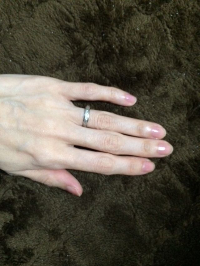 MIKIMOTOで購入したリングです。