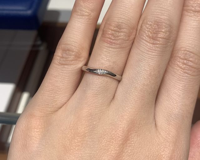 ほんのりウェーブしていて可愛いです