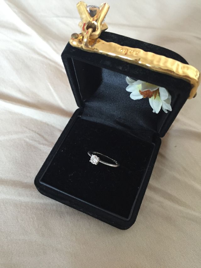 リングケースもe.m.らしい可愛いケースです。