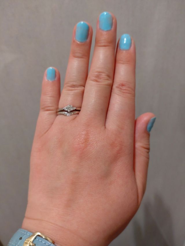 ダブルリングです✨
感動しました！！