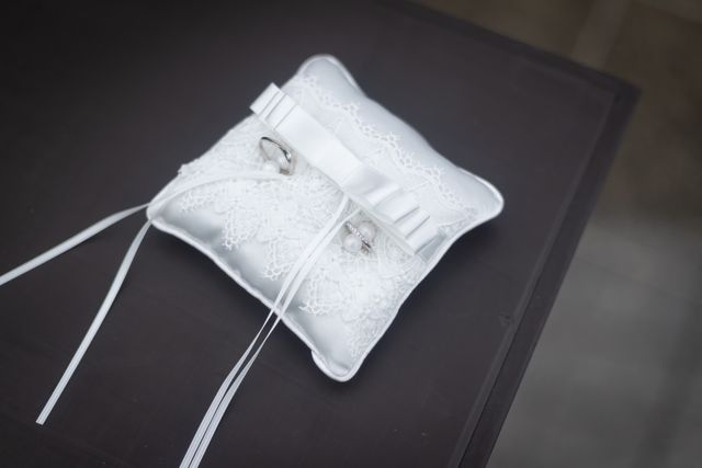 リングピローを使用して撮影