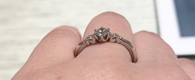 高さを低くセッティング、爪を寝かせている