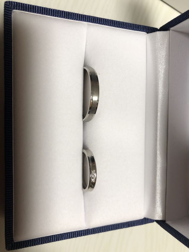 2人で選んだ指輪