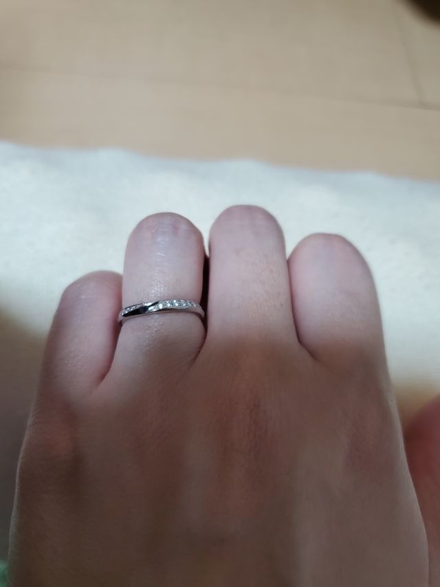 控えめだけど、キラキラしていて、可愛い