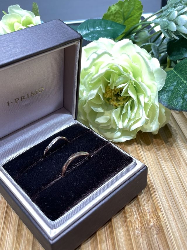 結婚指輪を購入しました！
