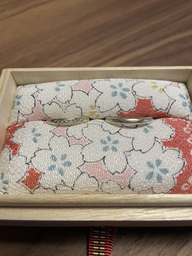 指輪の写真です