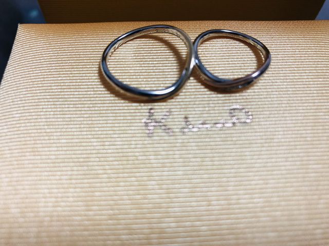 並べて撮ってみました！
とても素敵でお気に入りです！