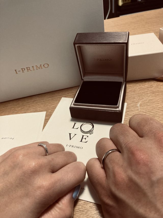 2人の着用時の写真です