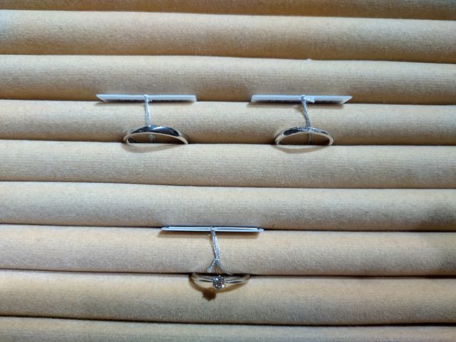 マリッジリングとエンゲージリングを購入