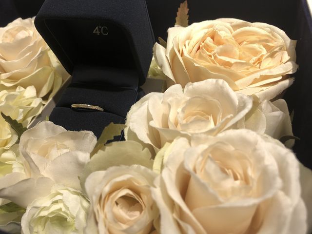 受け渡し時の指輪