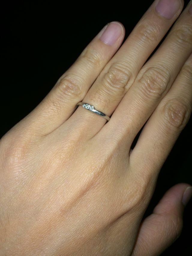 シンプルなものを選びました。