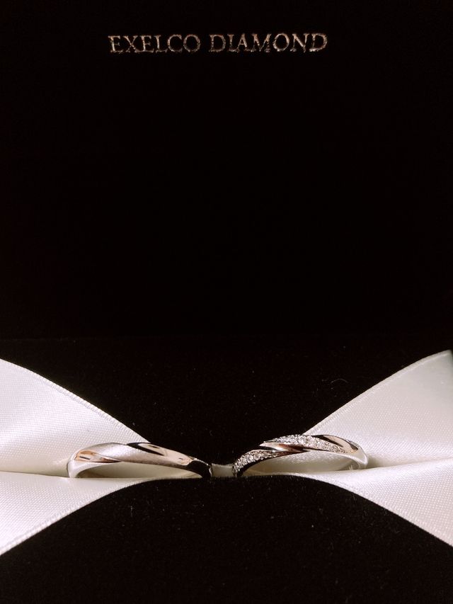 一目惚れした指輪を選ぶことができました。