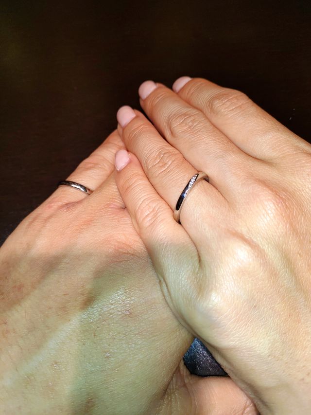 気に入った指輪のつける事ができました！とても感謝してます！