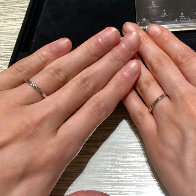 シンプルなデザインで選びました