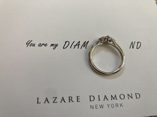 ラザールダイヤモンドから頂いた、写真用の台紙