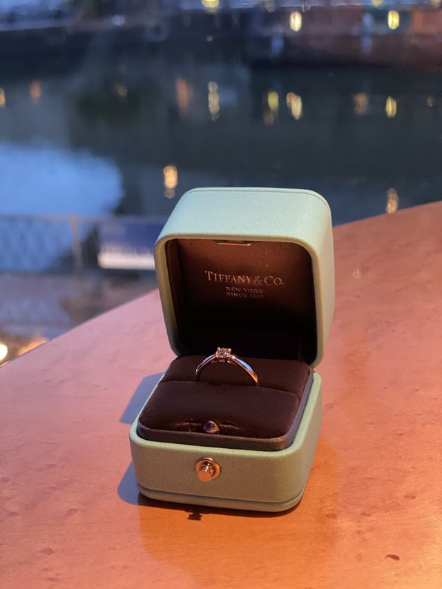 憧れのティファニーブルー、テンションがあがりました。