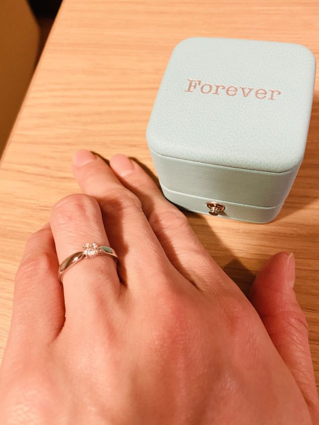 箱にメッセージを入れていただきました。