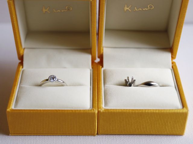 母から譲ってもらった婚約指輪をリフォームしました。
