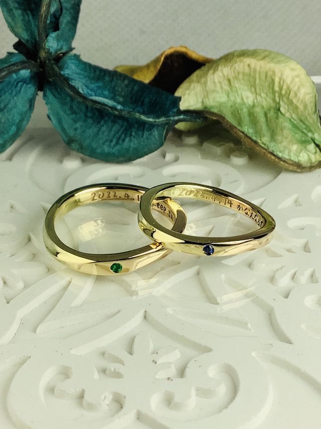 パートナーにメッセージを手書きしてもらいました！