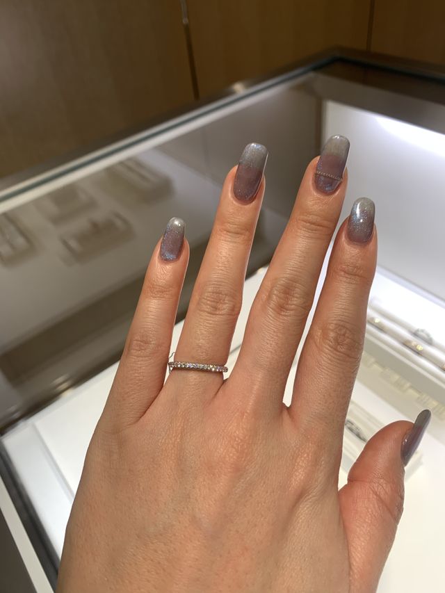 婚約指輪との相性がとても良かったです。