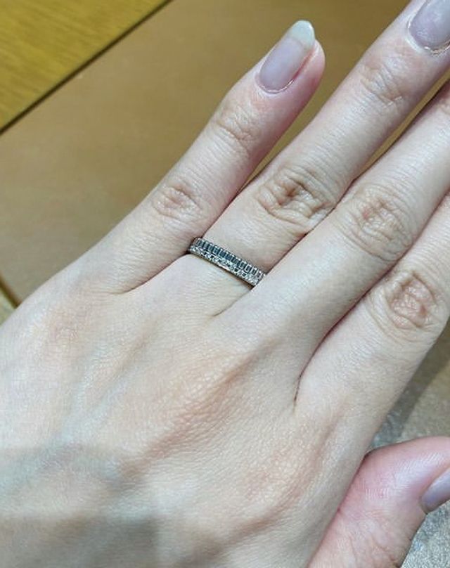 フルエタニティのローレンスグラフシグネチャーという指輪