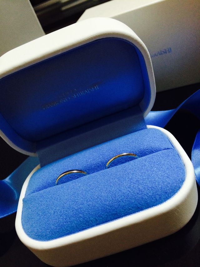 ケースと指輪です。