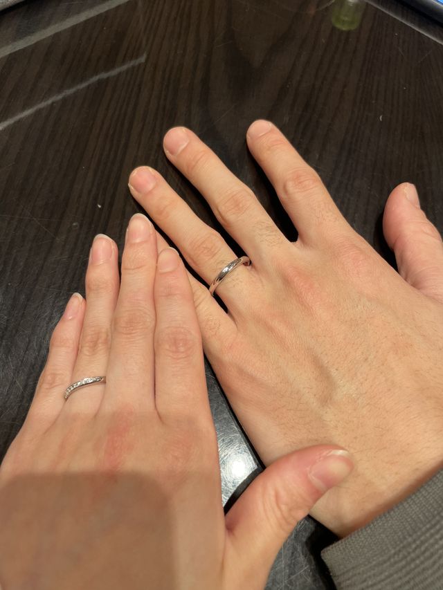 こちらの商品が可愛くを試着しました！