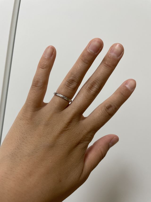 デザインも太さもちょうど良いです。