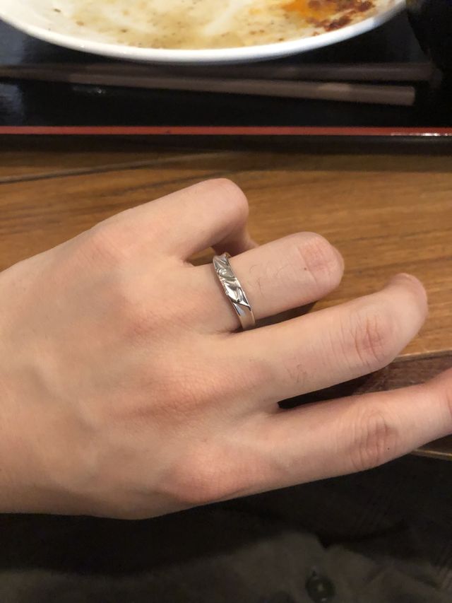 着用している写真