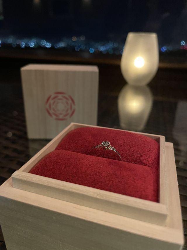 指輪とボックス