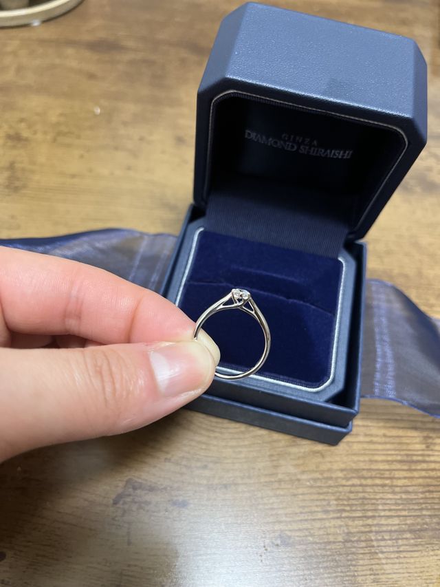 横から見た感じです。
