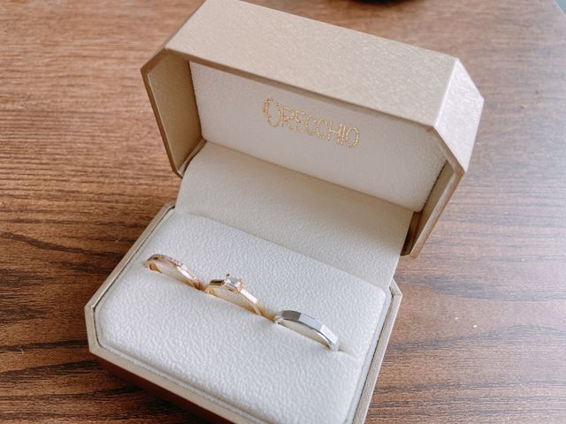 指輪の写真です（一番右がLF1688）