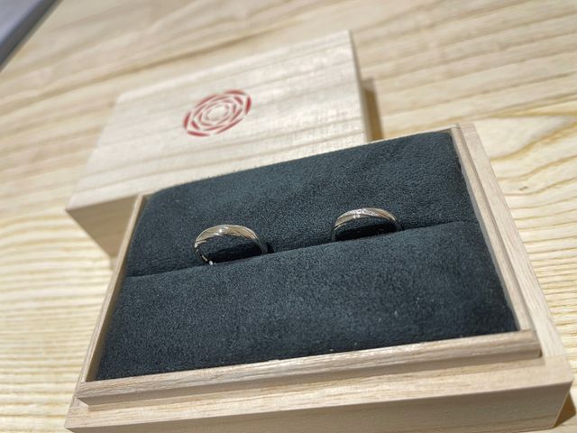 結婚指輪　いのりを購入しました。