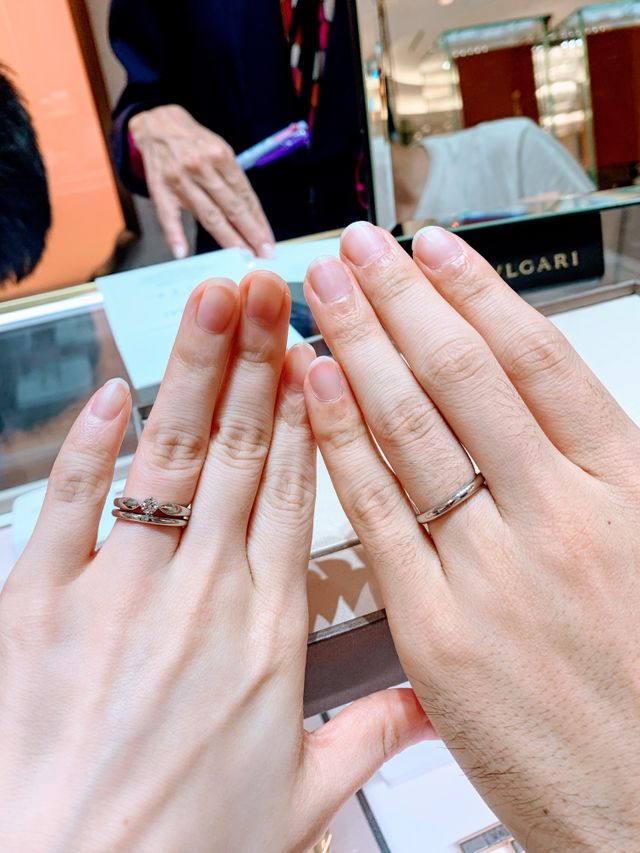 結婚指輪と婚約指輪