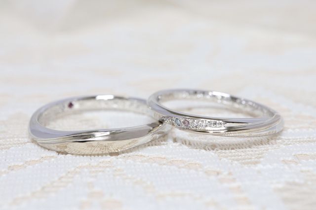 置いて並べました