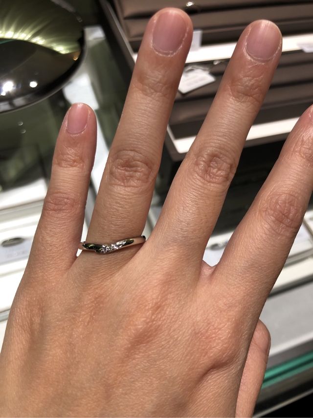 かわいくてフェミニンなリングです