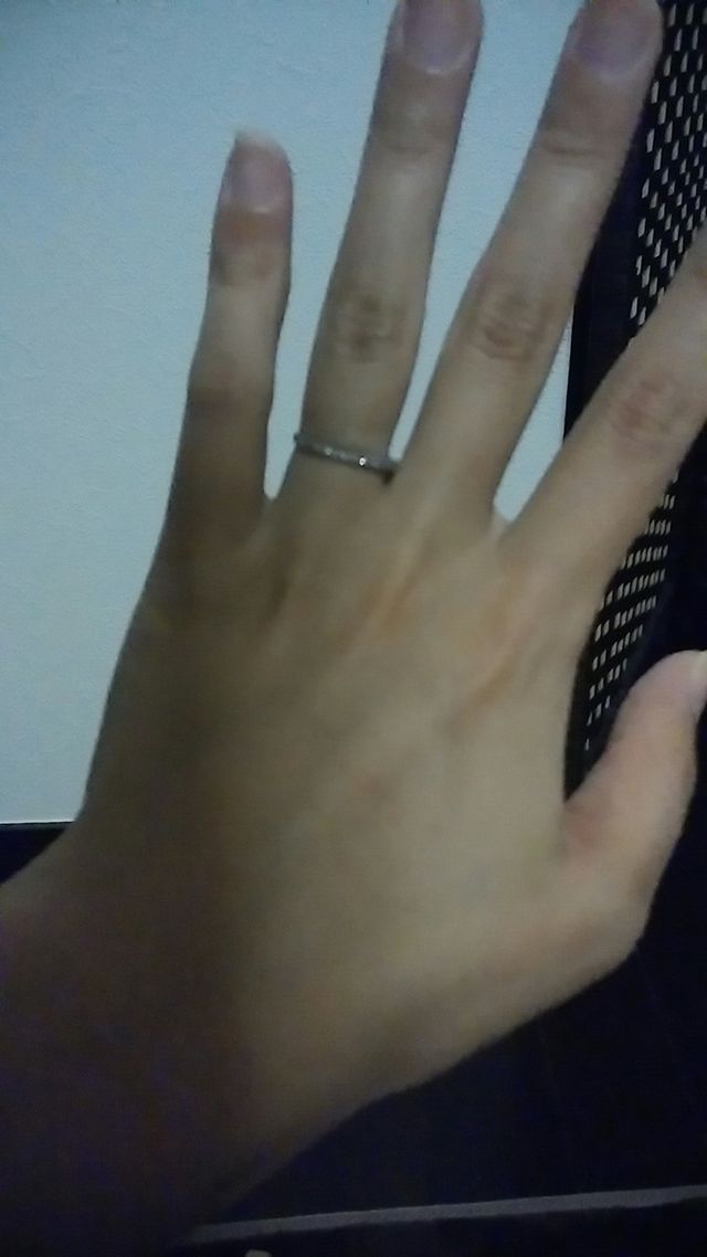 ダイヤのシンプルな指輪