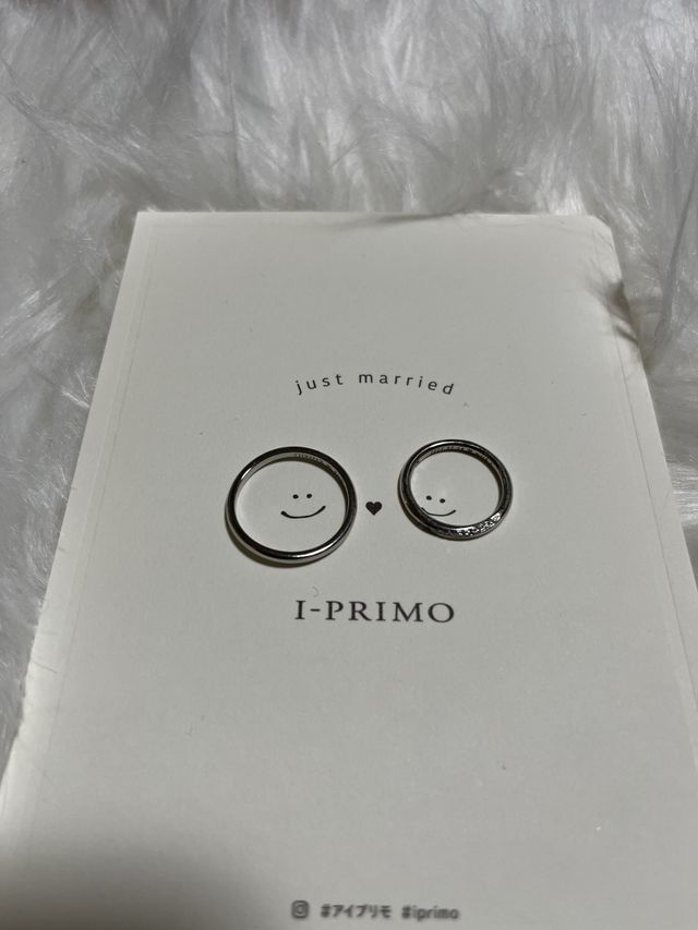 いただいた台紙の上で写真撮りました！