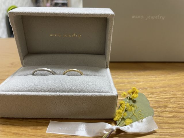 mina jewelryさんのオーダーメードの結婚指輪