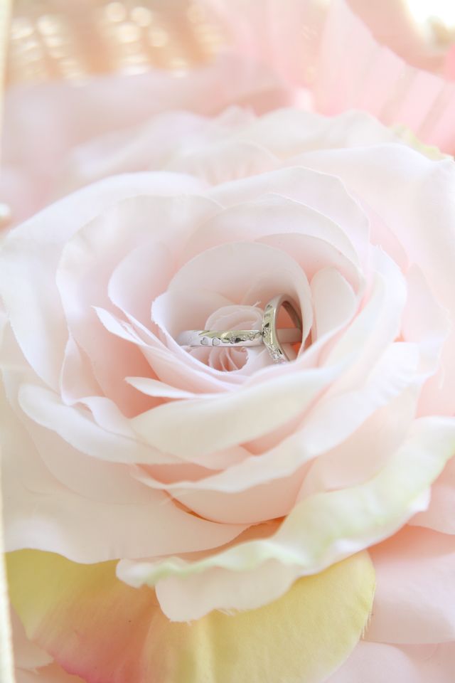 リングピローとともに