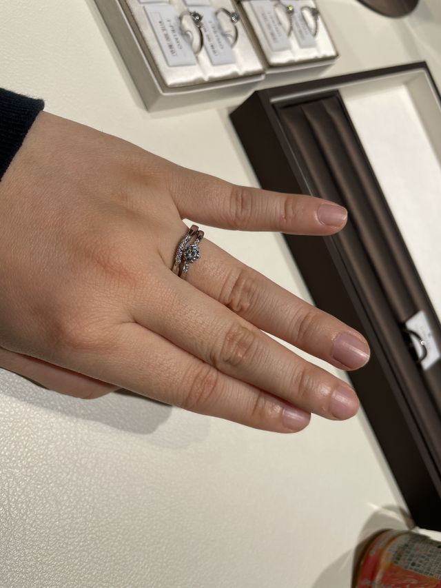 セットリング着用時