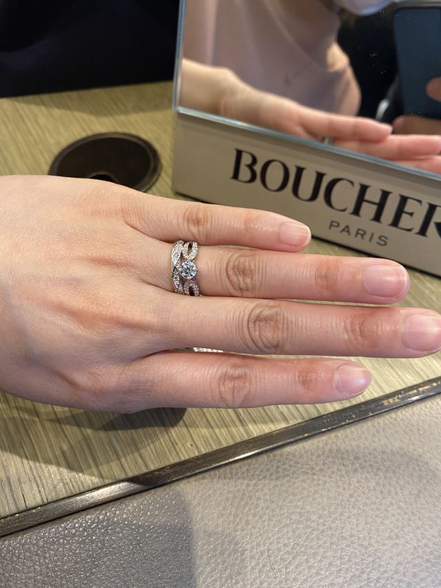 ファセット、エタニティ、ポンドゥパリとの重ね合わせ