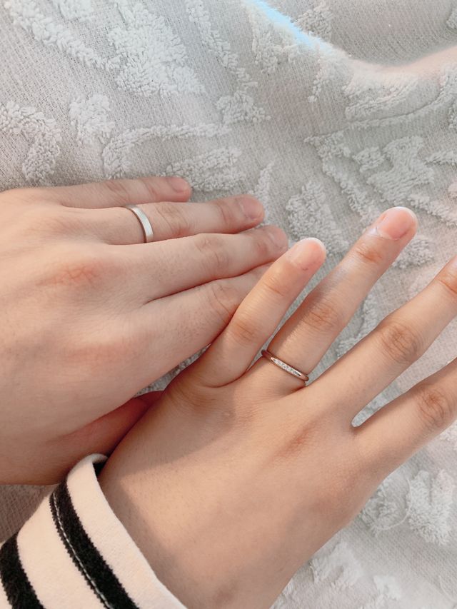 希望だった幅の太い指輪も見つけることができて大満足です！